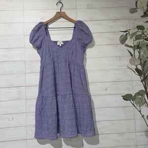 Böhme Midi Puff Flowy Dress